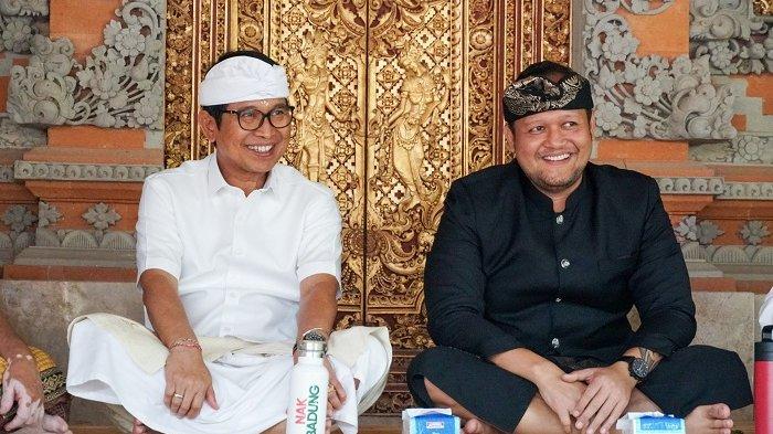 SOSOK - Bupati Badung I Wayan adi Arnawa (kiri) bersama wakil bupati Badung Bagus Alit Sucipta.