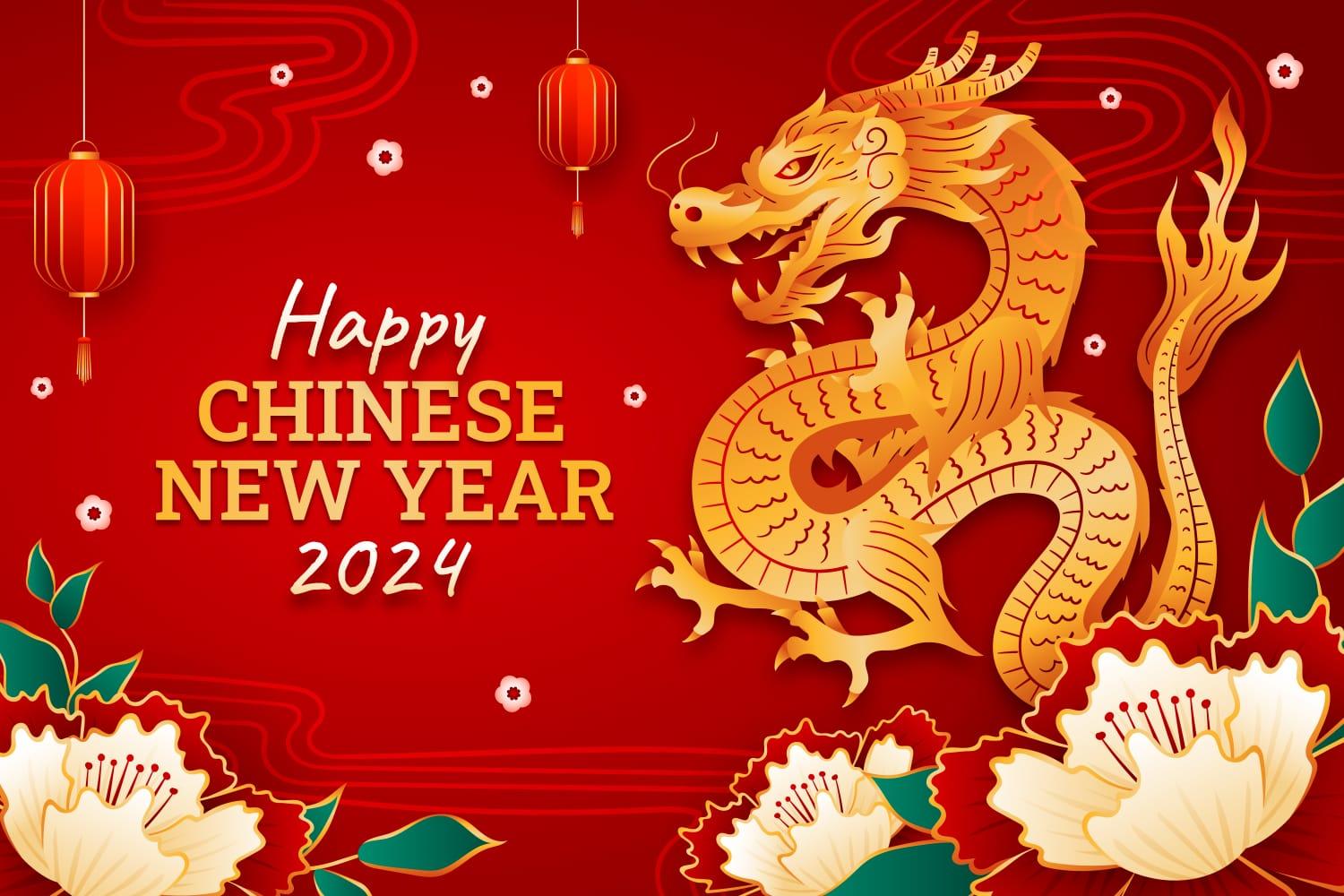Ilustrasi - 20 Ucapan Tahun Baru IMLEK 2024: Sending Love And Luck To You And Your Family This Chinese New Year