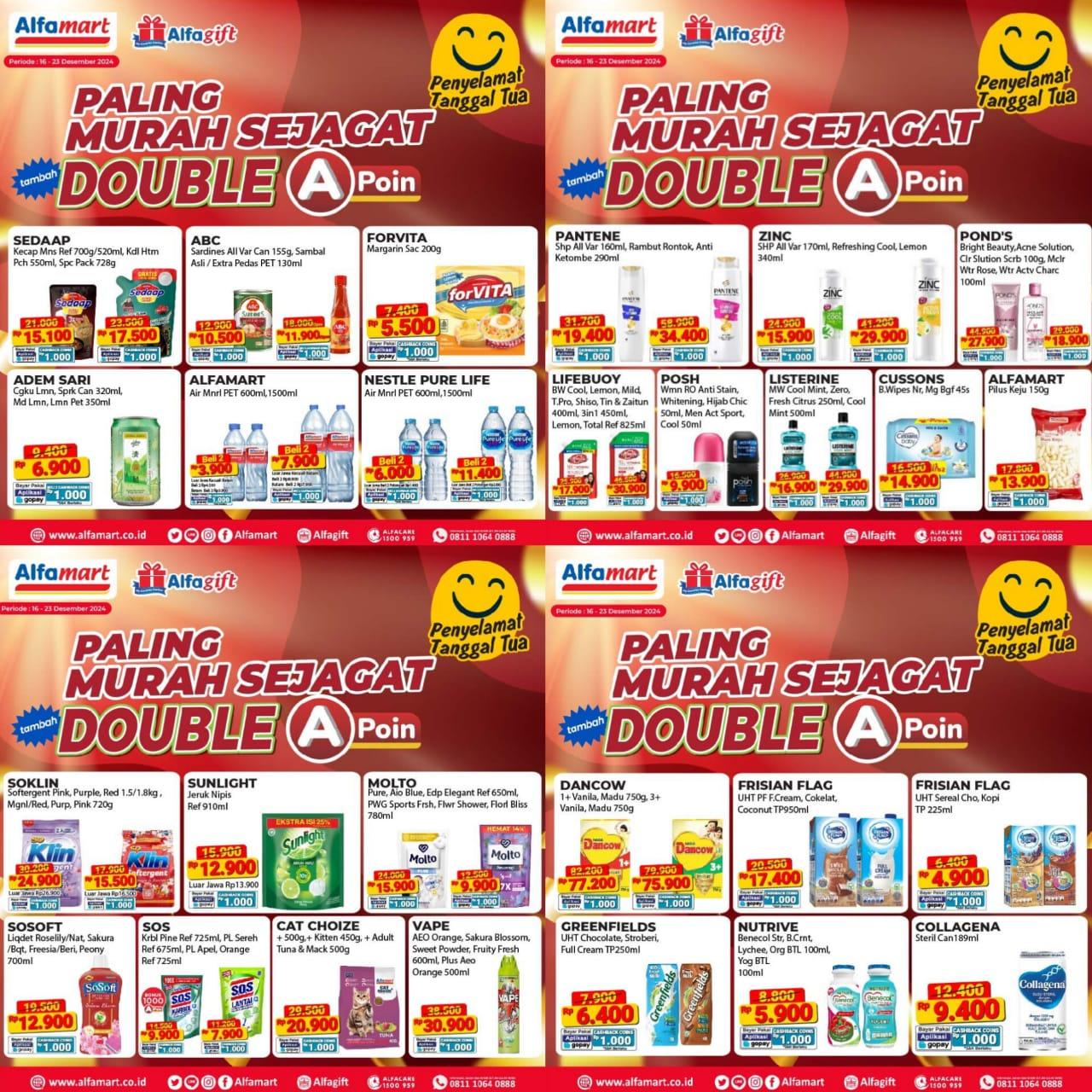 Promo HEBOH Alfamart 18-23 Desember 2024, Listerine Rp 16.900, Kecap Manis Sedaap Rp 15.100