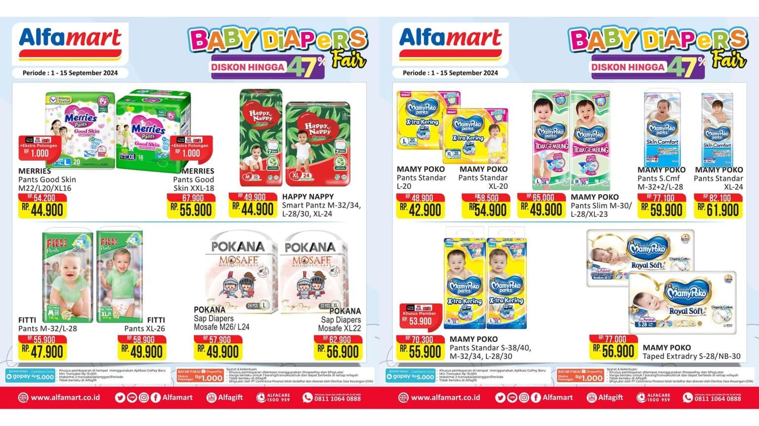 DISKON Besar Alfamart 12-15 September 2024, Indomilk UHT Rp 16.900, Vaseline Rp 21.500