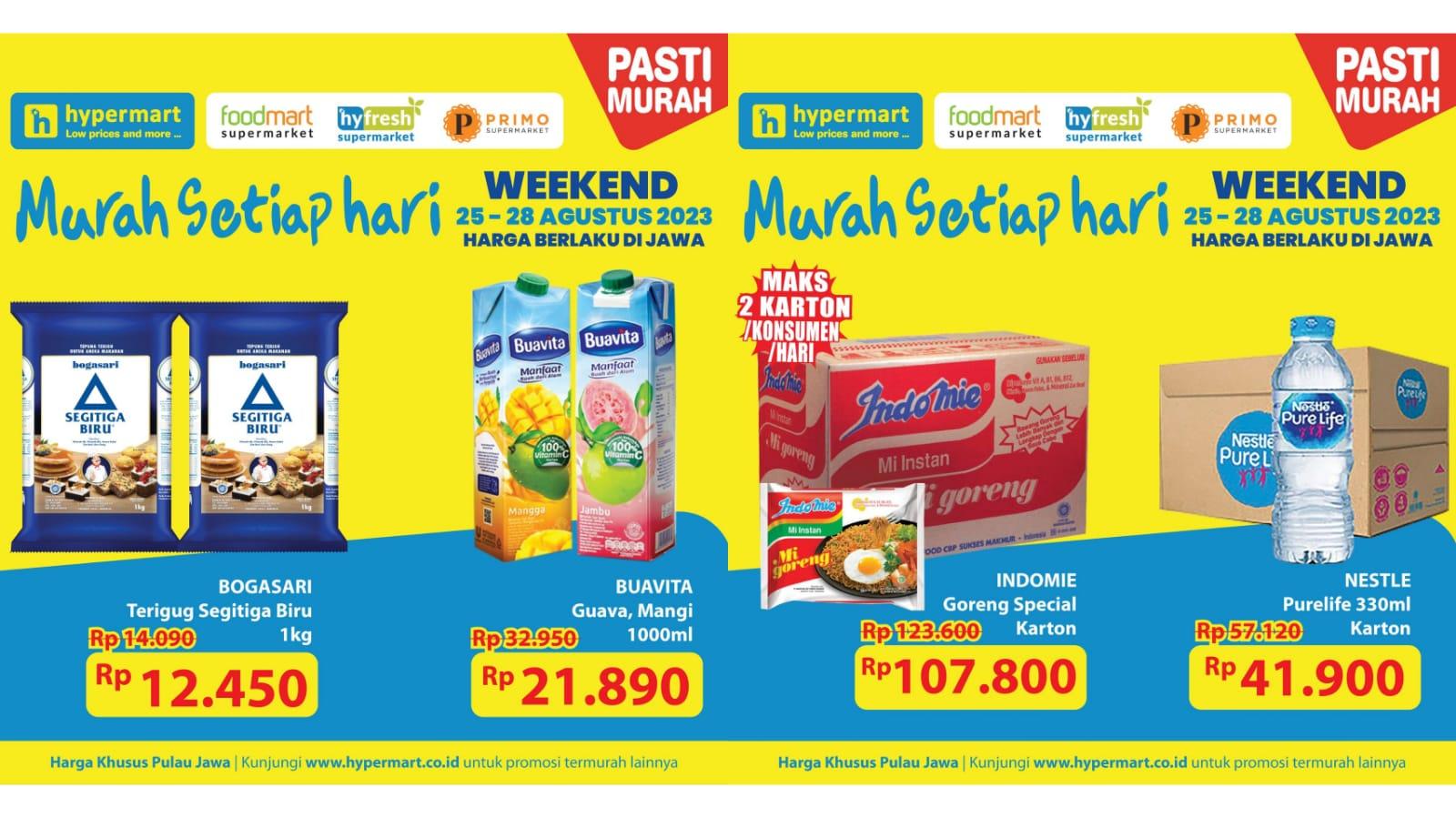 BANYAK DISKON! Promo JSM Hypermart 25-28 Agustus 2023, V-soy 1L Rp 23.500, Japota Rp 8.990