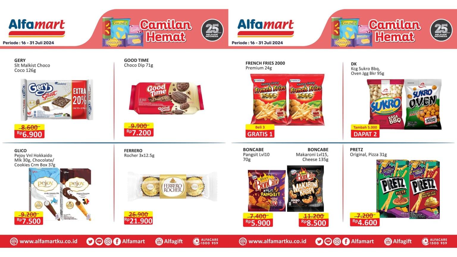 HARGA SPESIAL! Promo Alfamart 23-31 Juli 2024, Total Care Rp 15.500, Sambal Asli ABC Rp 13.900