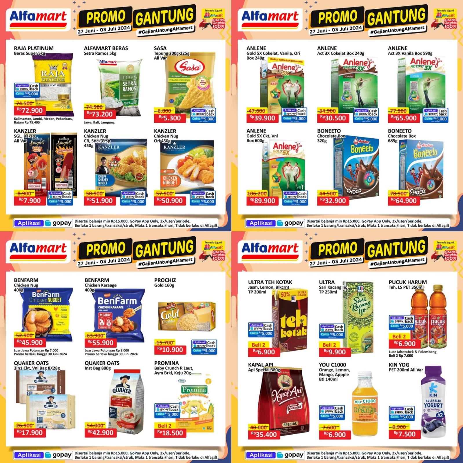 DISKON BESAR! Promo Alfamart 1-3 Juli 2024, Rejoice Shampoo Rp 16.500, Silver Queen Rp 20.900