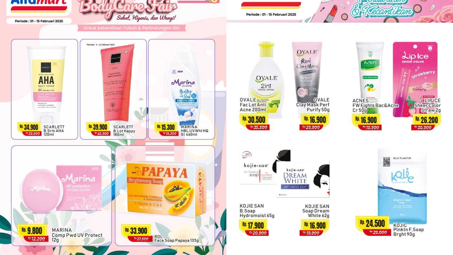 Tangkapan layar instagram Alfamart, Senin 3 Februari 2025 - Jelang VALENTINE! Promo Alfamart 3-7 Februari 2025, Cadbury Milk Rp 19.900, Molto Rp 9.900