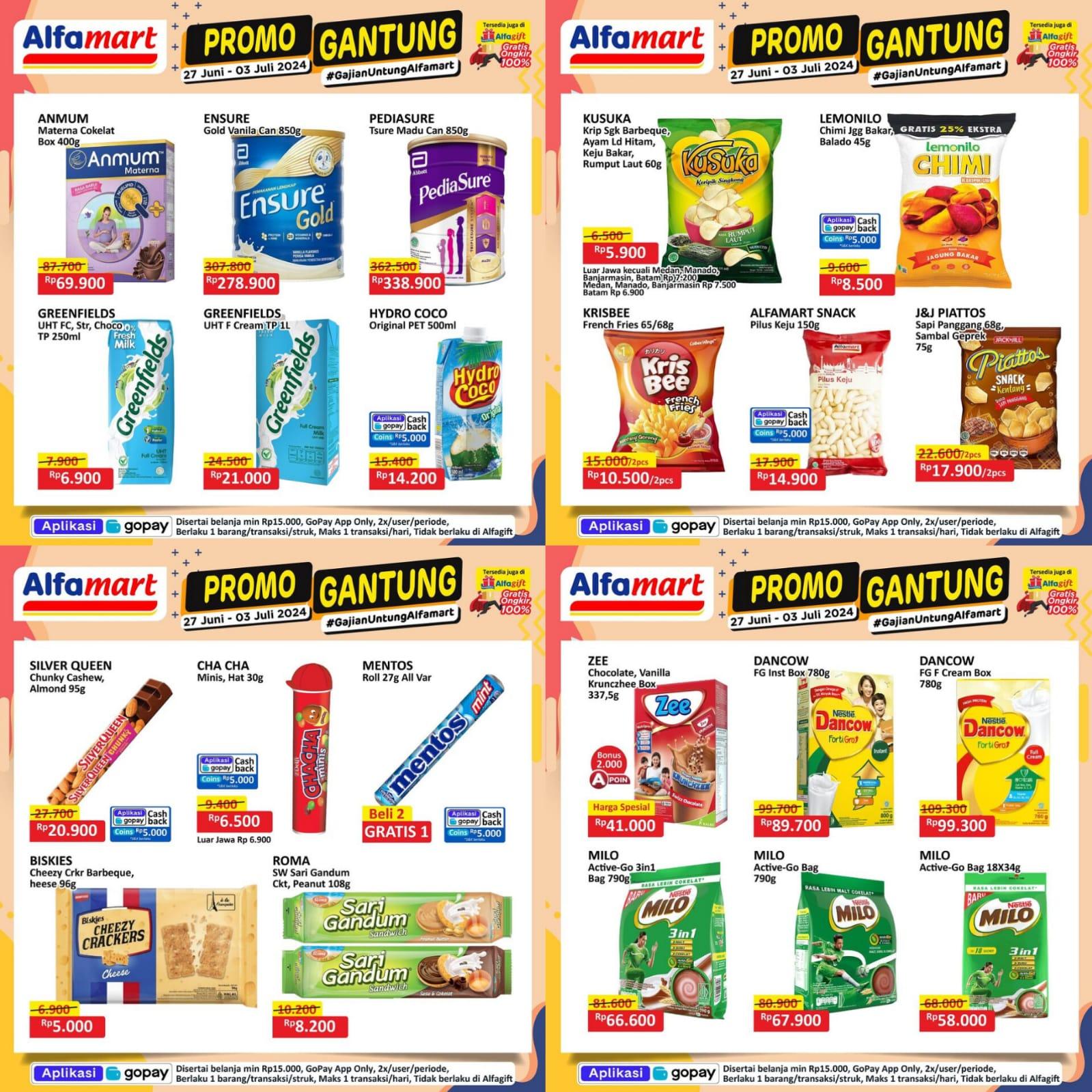 DISKON BESAR! Promo Alfamart 1-3 Juli 2024, Rejoice Shampoo Rp 16.500, Silver Queen Rp 20.900