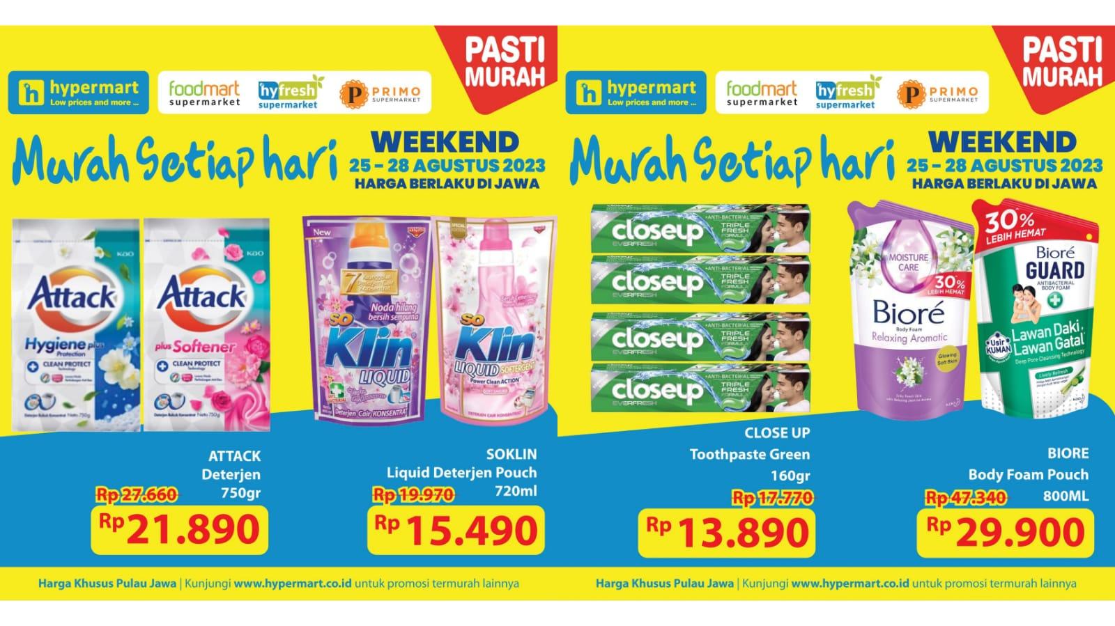 BANYAK DISKON! Promo JSM Hypermart 25-28 Agustus 2023, V-soy 1L Rp 23.500, Japota Rp 8.990