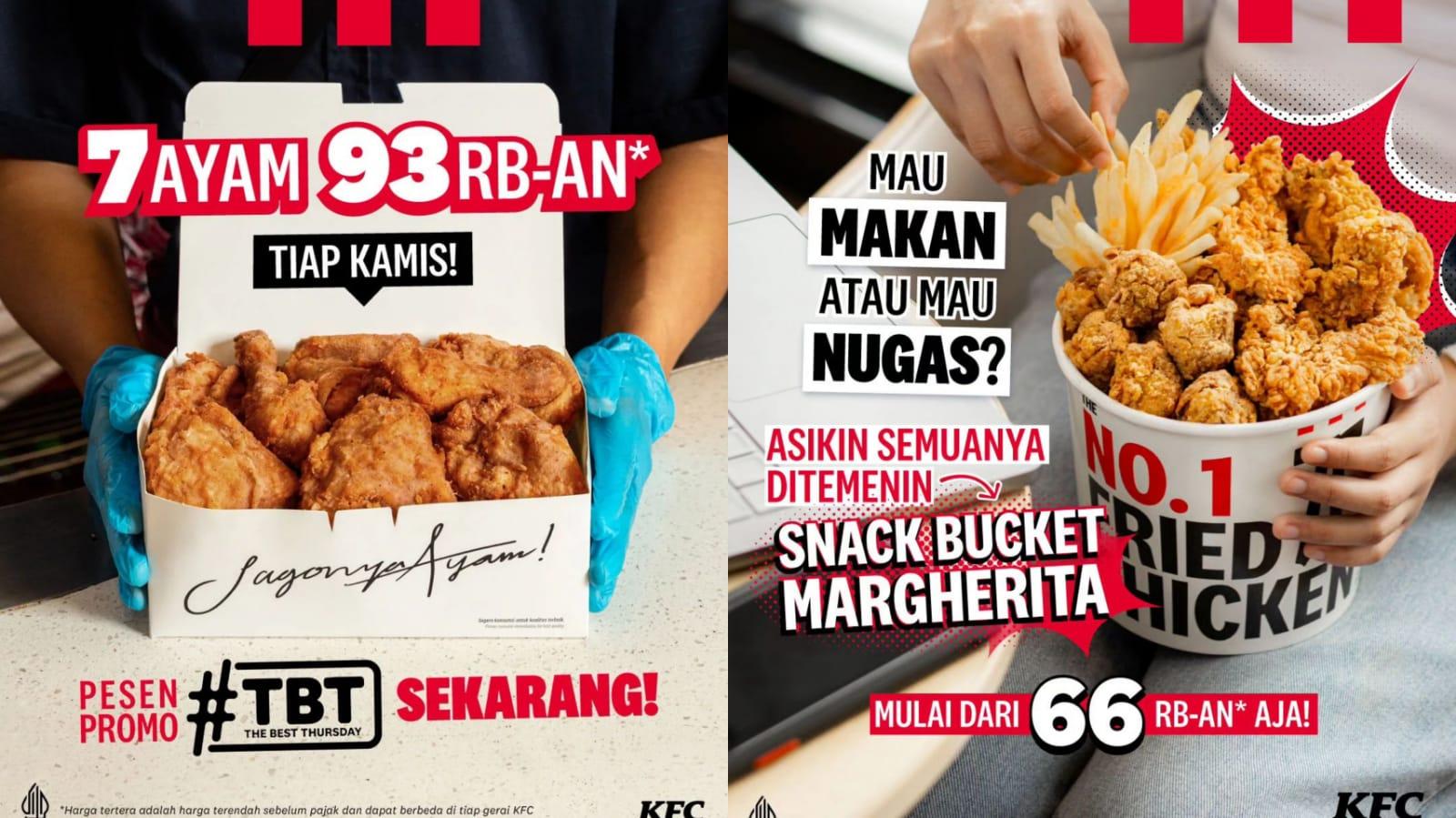 DISKON! Promo KFC Hari Ini 10 Agustus 2023, Nikmati Lezatnya 7 Ayam Goreng dengan Harga Rp 93.000-an