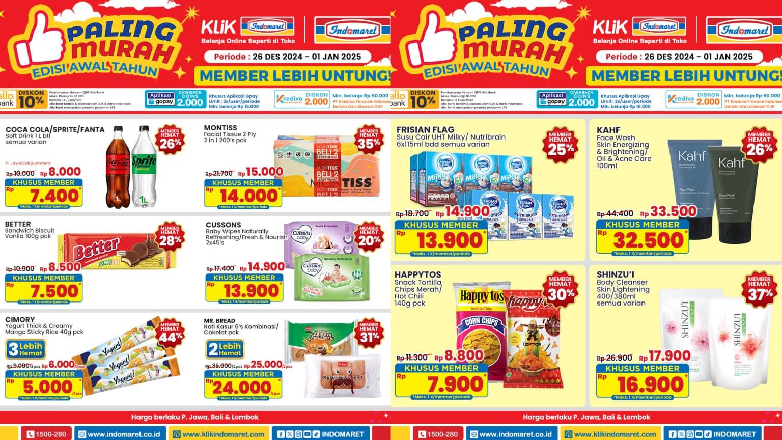 Lebih Hemat! Diskon Indomaret 30-31 Desember 2024, Promo Pringles Potato Rp 21.500