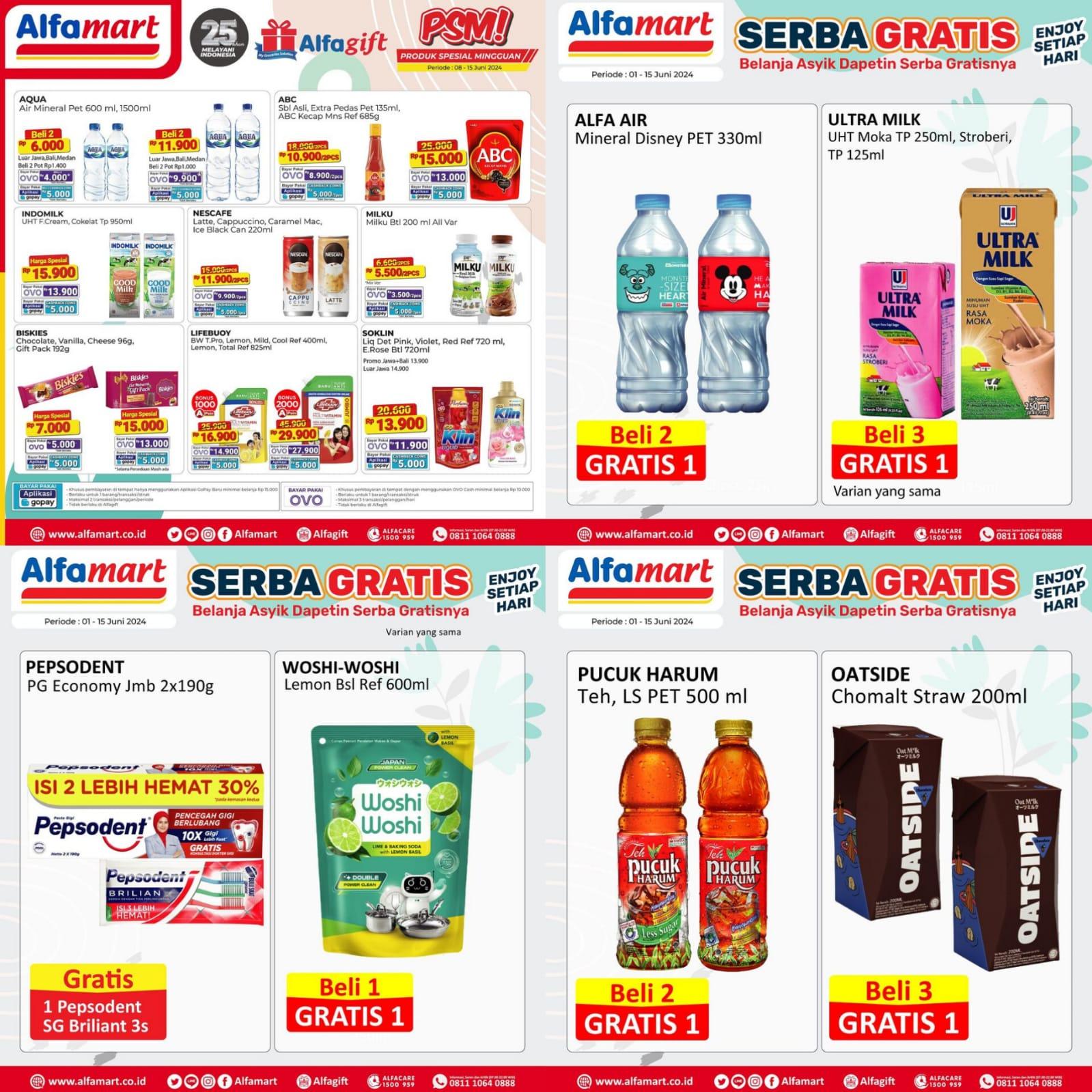 HARGA HEMAT! Promo Alfamart 10-15 Juni 2024, Kecap Manis ABC Rp 15.000, Oatside Rp 6.500