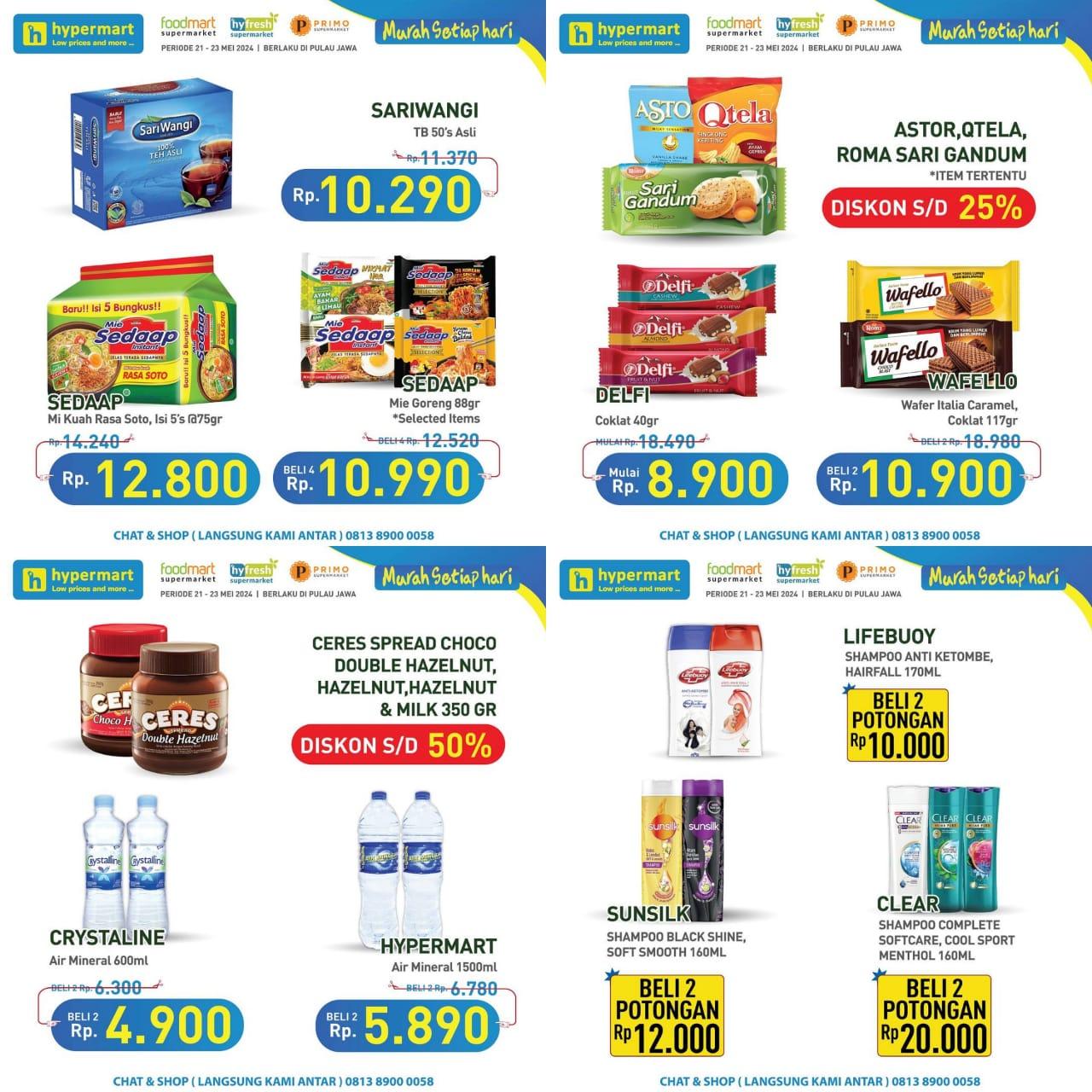 HARGA SPESIAL! Promo Hypermart 21-23 Mei 2024, Attack Jaz1 Rp 14.900, HIT Rp 32.900