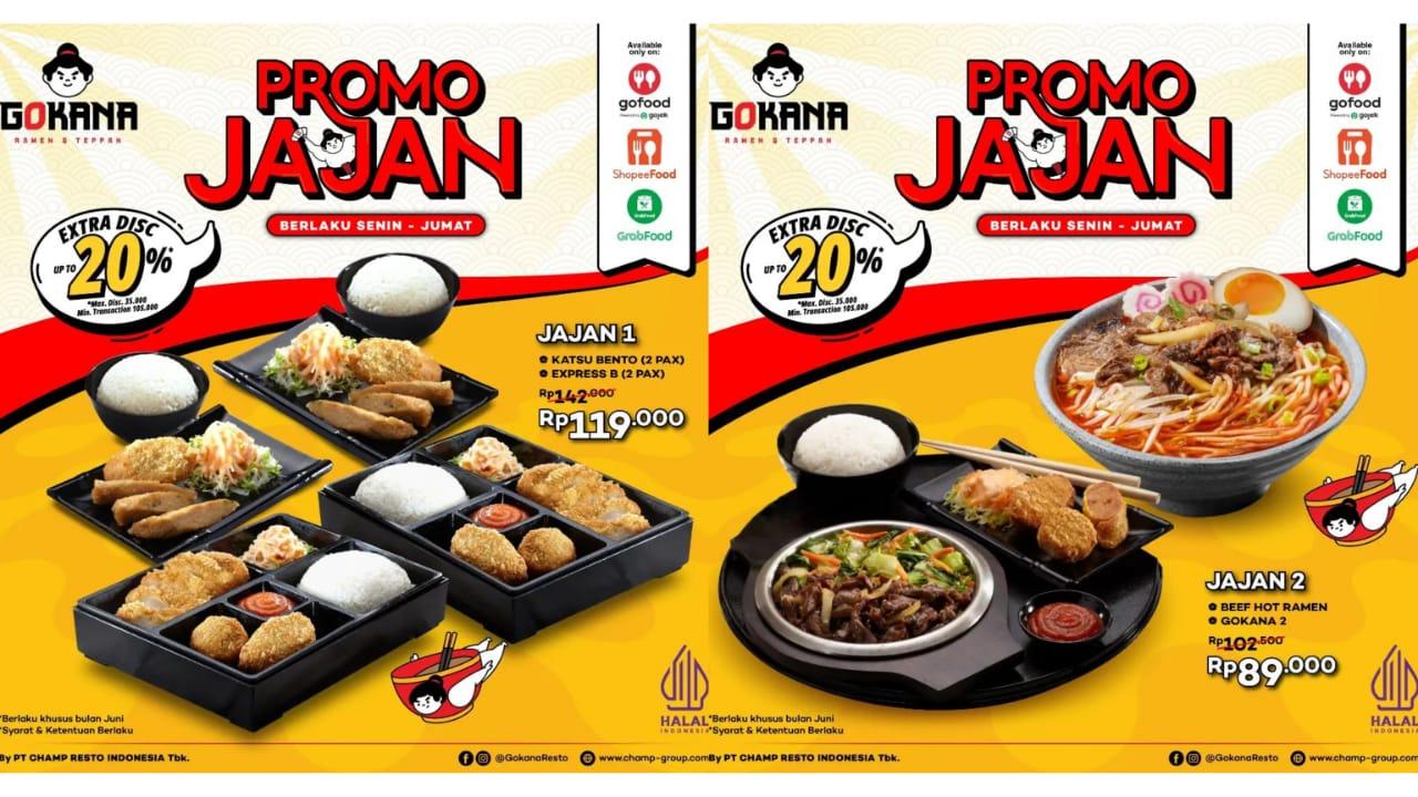 LEBIH HEMAT! Promo Gokana 10-14 Juni 2024, Nikmati Paket JAJAN Mulai Rp 84 Ribuan, Dapatkan Diskon
