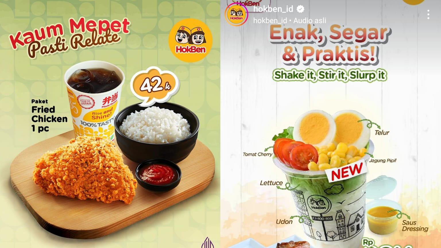 HEMAT! Promo HokBen 22-31 Juli 2024, Nikmati Paket Fried Chicken Rp 42 Ribu, Salad Udon Rp 22 Ribu