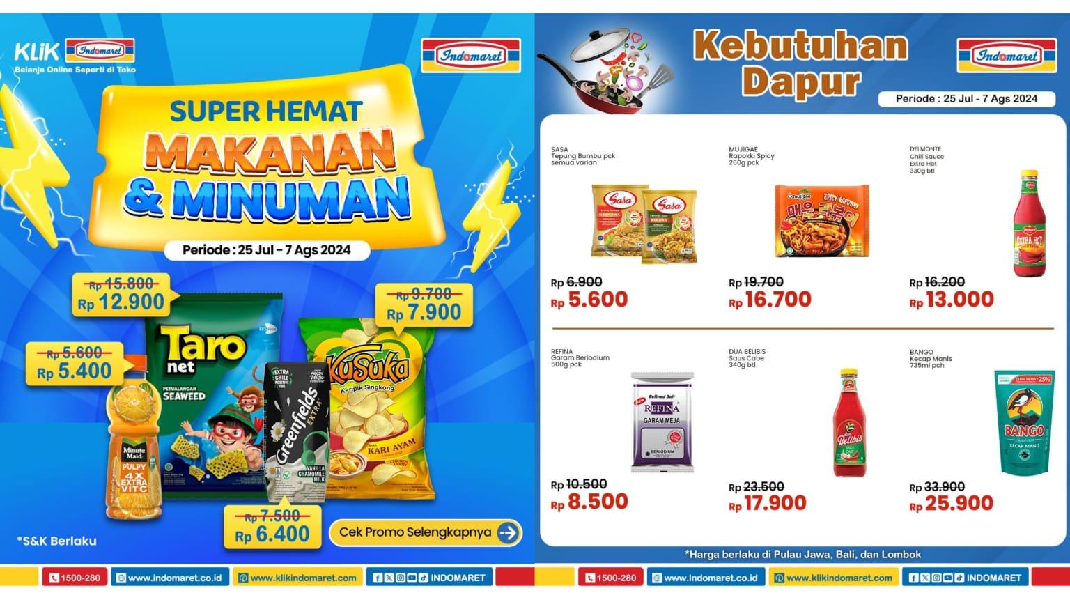 HEMAT! Promo Indomaret 29 Juli - 7 Agustus 2024, Pepsodent Rp 18.900, Minyak Goreng Filma Rp 33.900