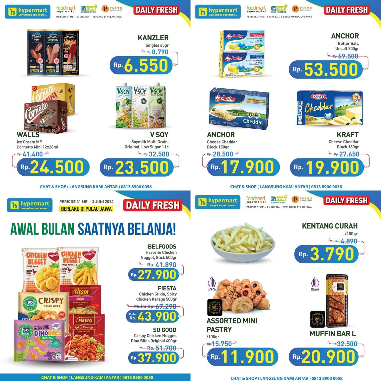 HARGA Terjangkau! Promo Hypermart 2-3 Juni 2024, Minyak Goreng Filma Rp 32.490, Marina Diskon