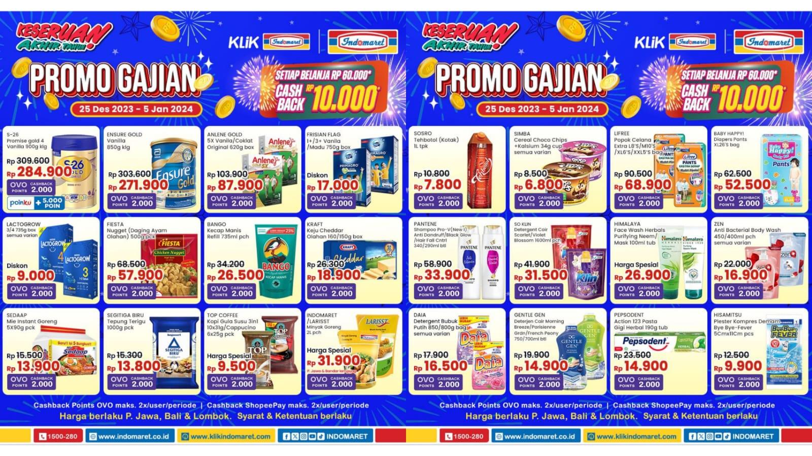 Promo Indomaret 28-31 Desember 2023, Belanja HEMAT Jelang Tahun Baru, Minyak Goreng Barco Rp 28.500
