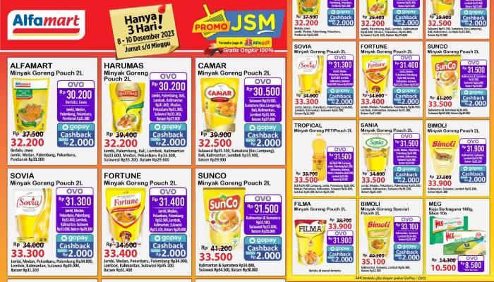 Katalog Promo JSM Alfamart 8-10 Desember 2023.