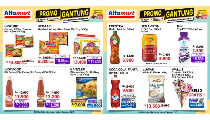 Katalog Promo Alfamart hingga 2 Mei 2024.