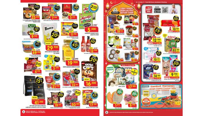 Katalog Promo Superindo hingga 17 April 2024.