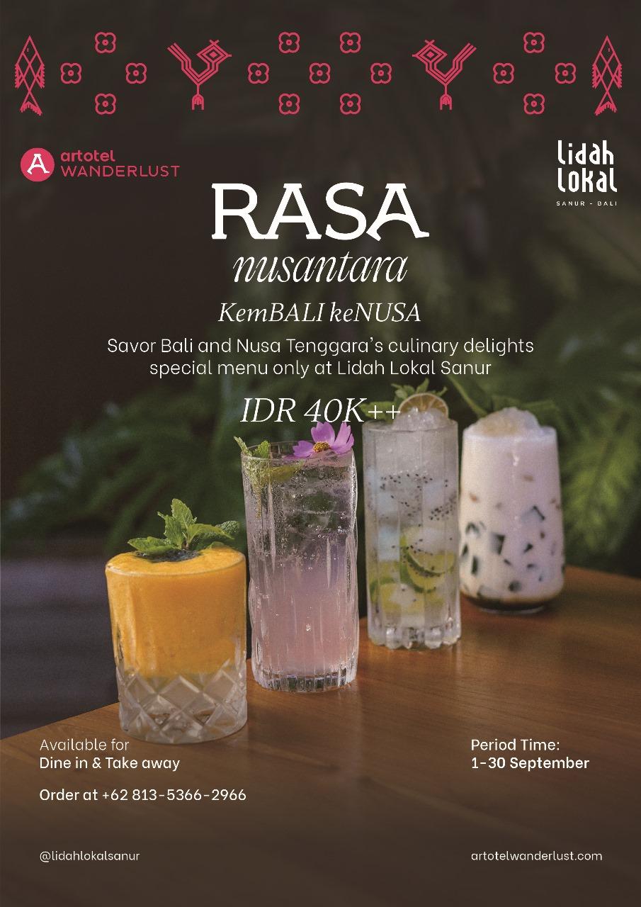 Lidah Lokal Restoran Hadirkan Promo Rasa Nusantara KemBali KeNusa