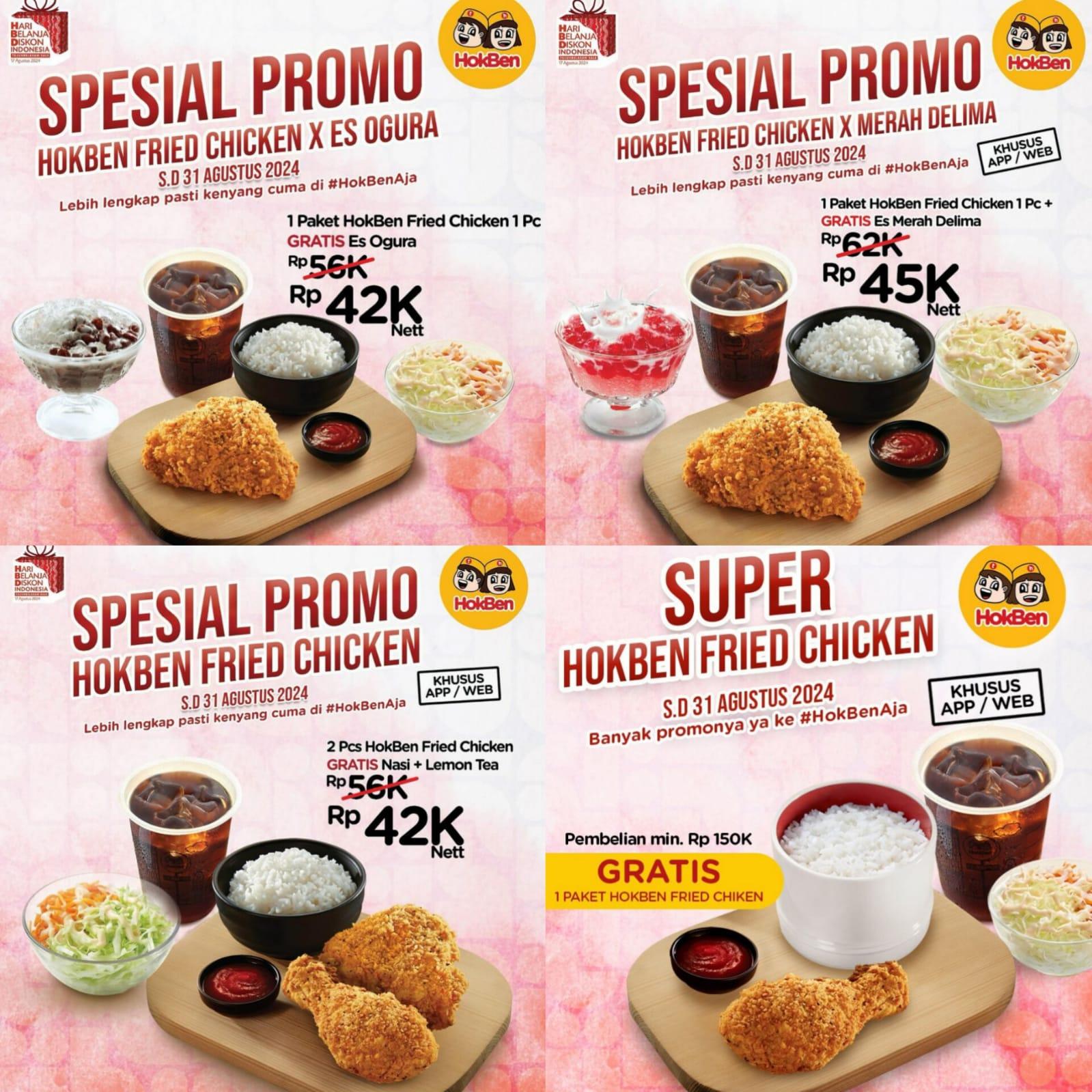 Promo Untung HokBen 26-31 Agustus 2024, Nikmati 2 Hokkaido Miso Large Hanya Rp 77 Ribu