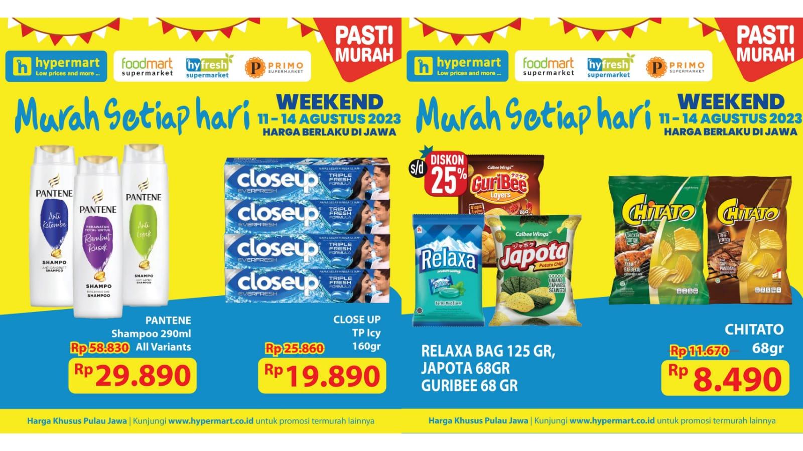 MURAH! Promo Hypermart Hari Ini 14 Agustus 2023, Kecap Manis ABC Rp 16.500, Close Up Rp 19.890