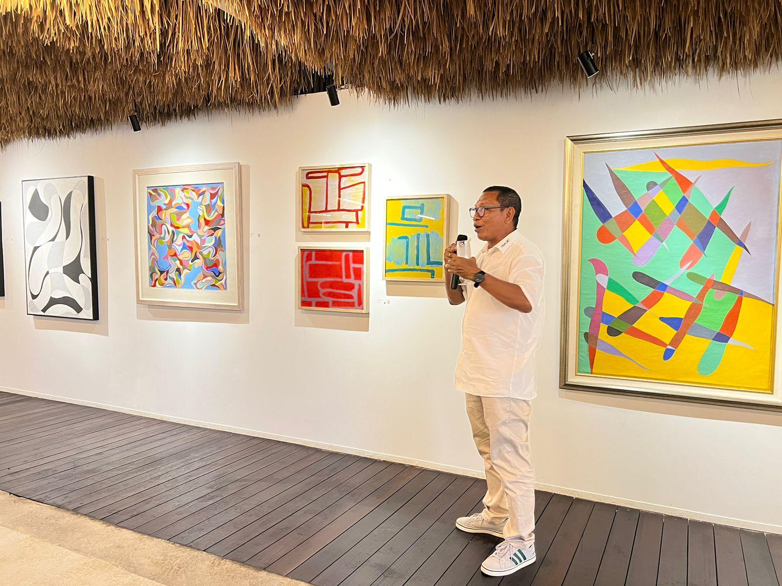Pameran ‘Layering Time’ Made Wianta dan Stephan Spicher
