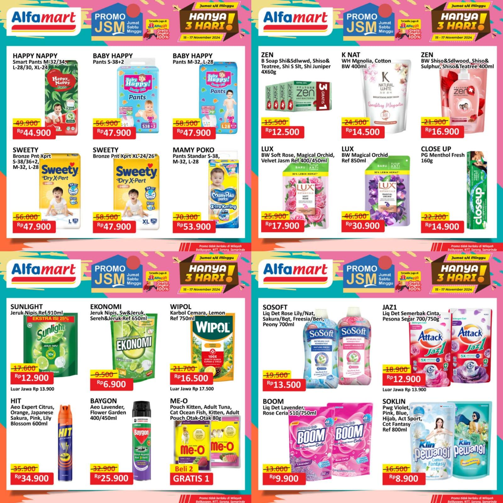 Promo Besar Alfamart Hari Ini 17 November 2024, Minyak Goreng Sania Rp 36.400, Kit Kat Rp 7.900