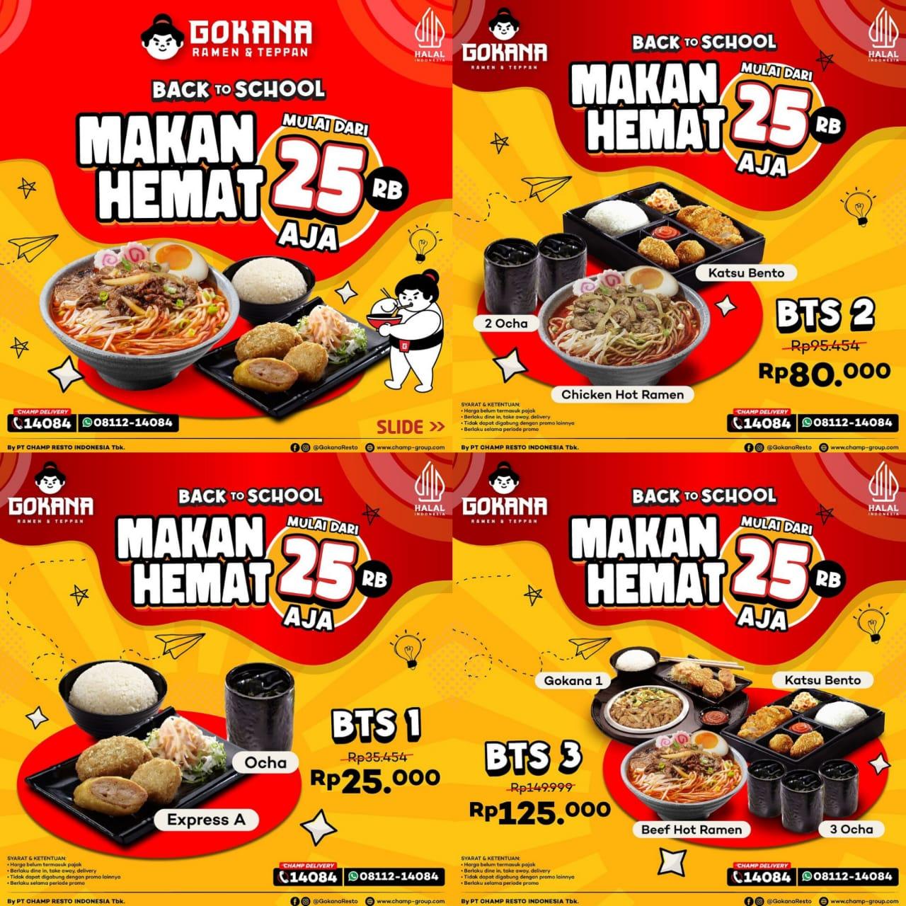 PASTI HEMAT! Promo Gokana 14-31 Juli 2024, Paket Back To School, Express A dan Ocha Rp 25.000