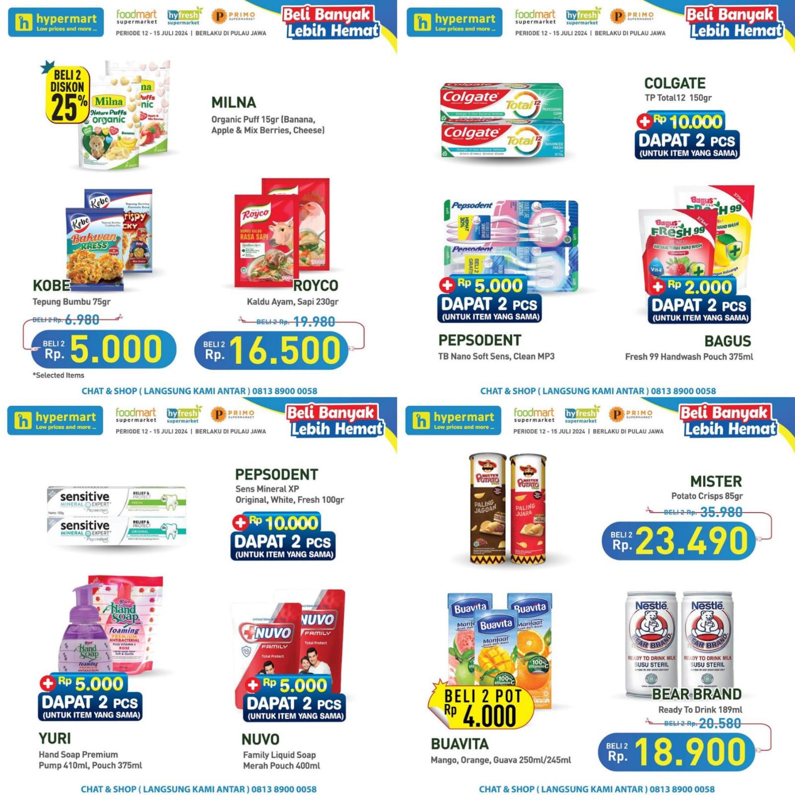 HEMAT! PROMO Hypermart 13-15 Juli 2024, Mamy Poko Rp 54.900, Baygon Rp 25.900