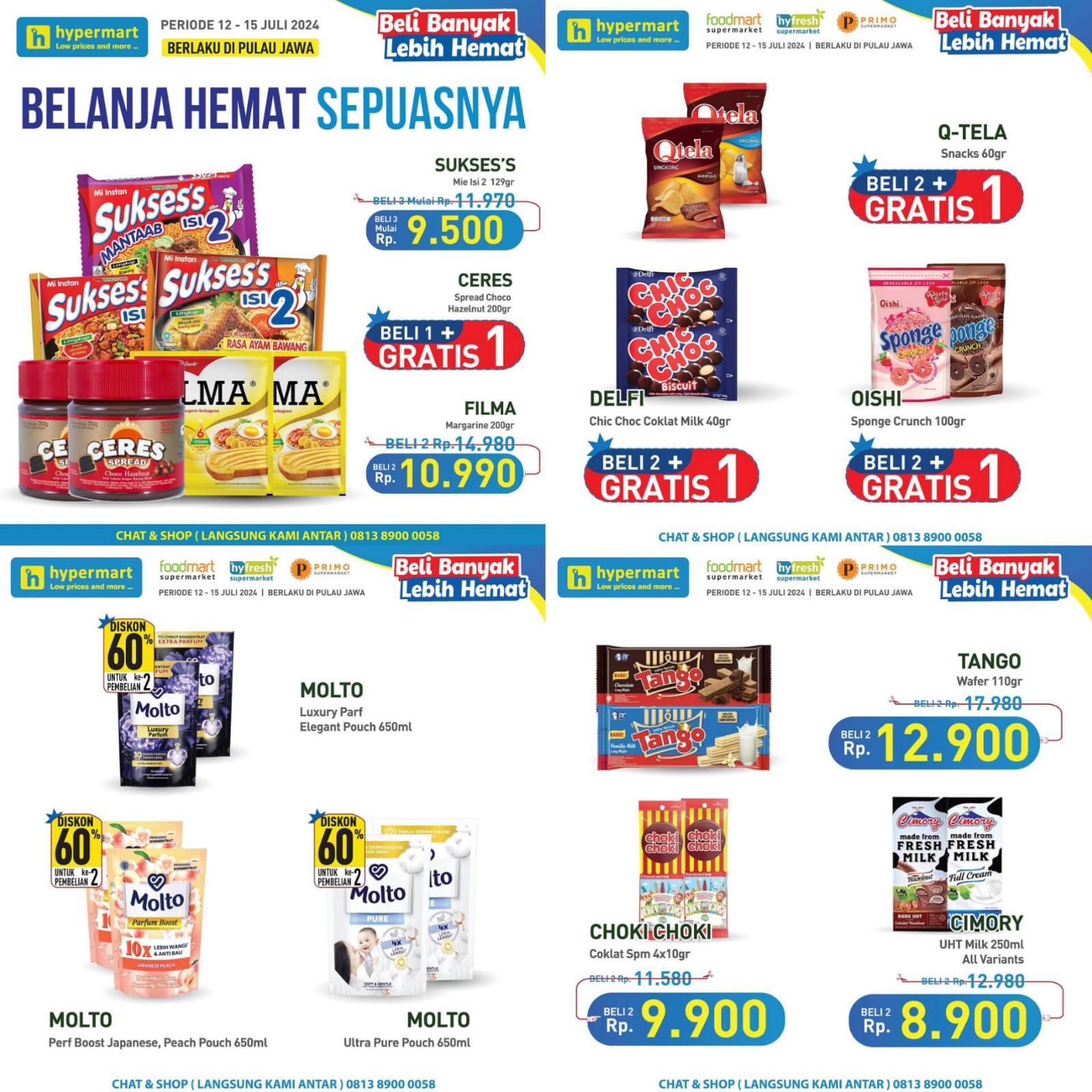 HEMAT! PROMO Hypermart 13-15 Juli 2024, Mamy Poko Rp 54.900, Baygon Rp 25.900