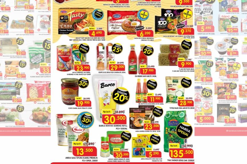 PROMO JSM Superindo Besok 18 Februari 2024: Beras Thai Ada Harga Spesial, Mie GAGA Beli 3 Gratis 1