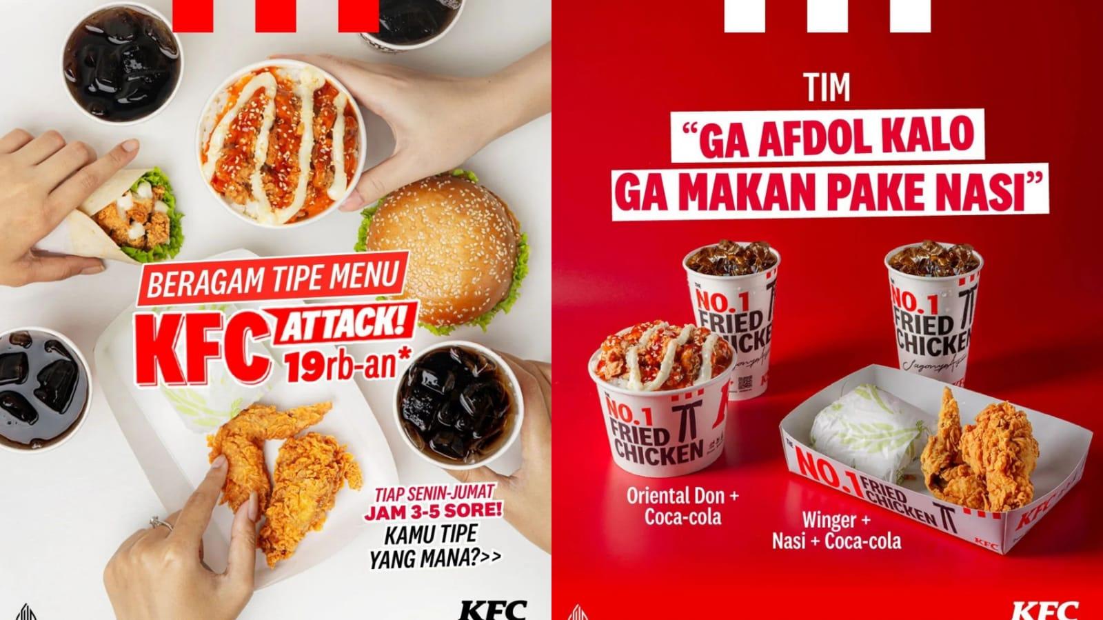 LEZAT! Promo KFC 4-8 September 2023, Nikmati Oriental Don dan Coca-Cola Rp 19 Ribuan
