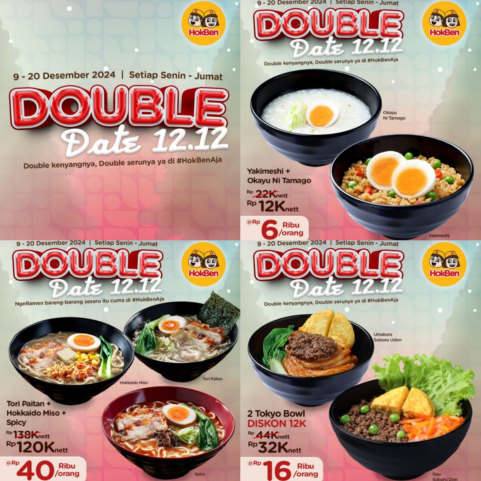 Promo Akhir Tahun HokBen 10-20 Desember 2024, Beli 2 Tokyo Bowl Diskon Rp 12 Ribu