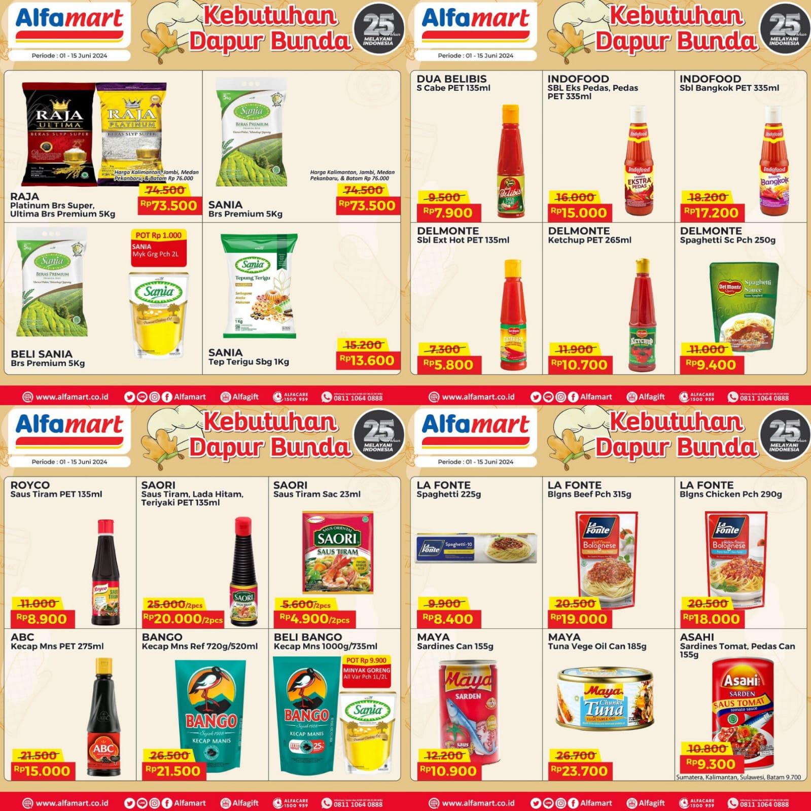 PROMO Alfamart 12-15 Juni 2024, Samyang Rp 20.500, Gaga Mie Jalapeno Cup Rp 4.900