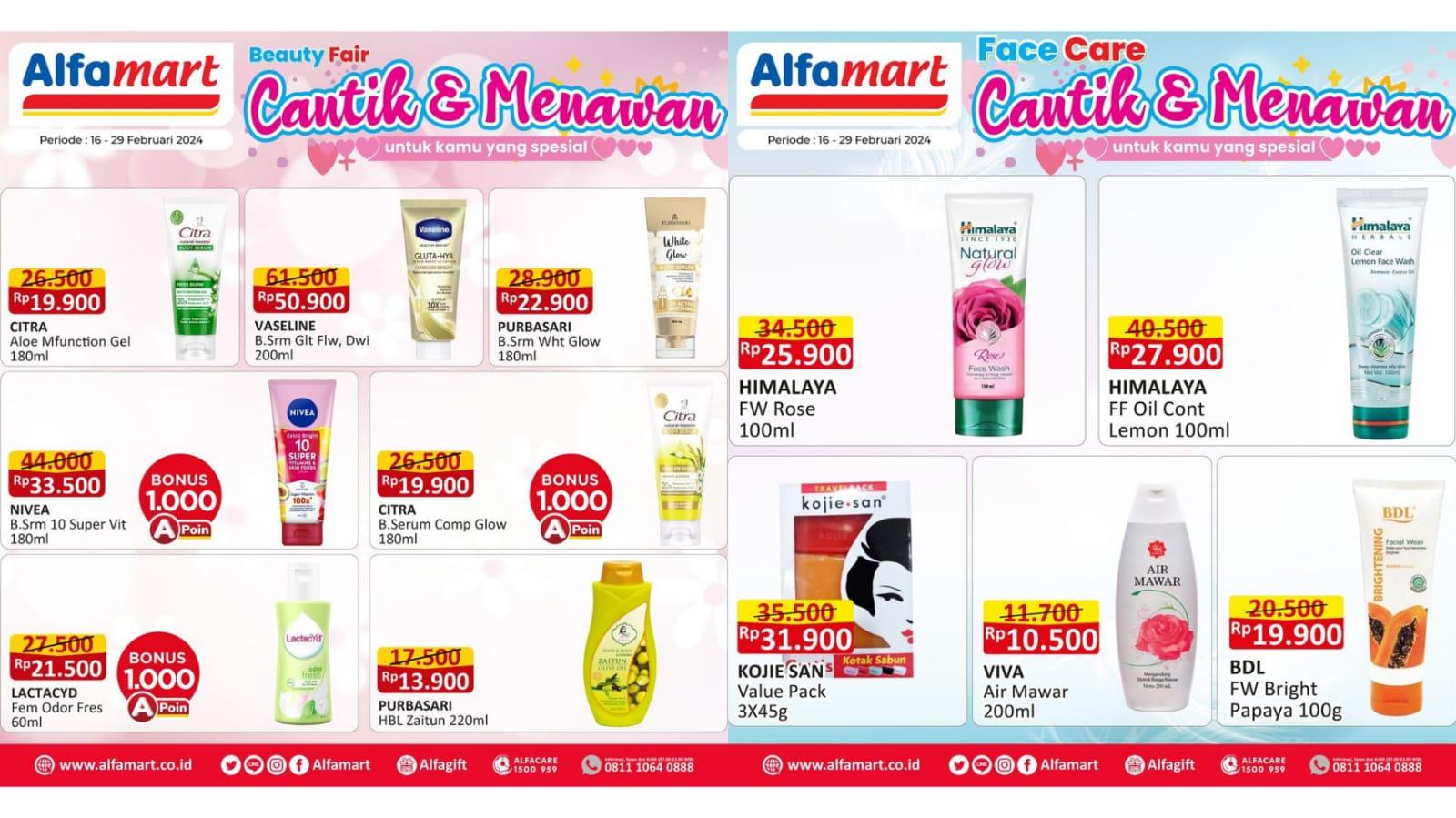 DISKON! Promo Alfamart Hari Ini 19 Februari 2024, Minyak Goreng Sunco Rp 34.700, Herborist Rp 15.500