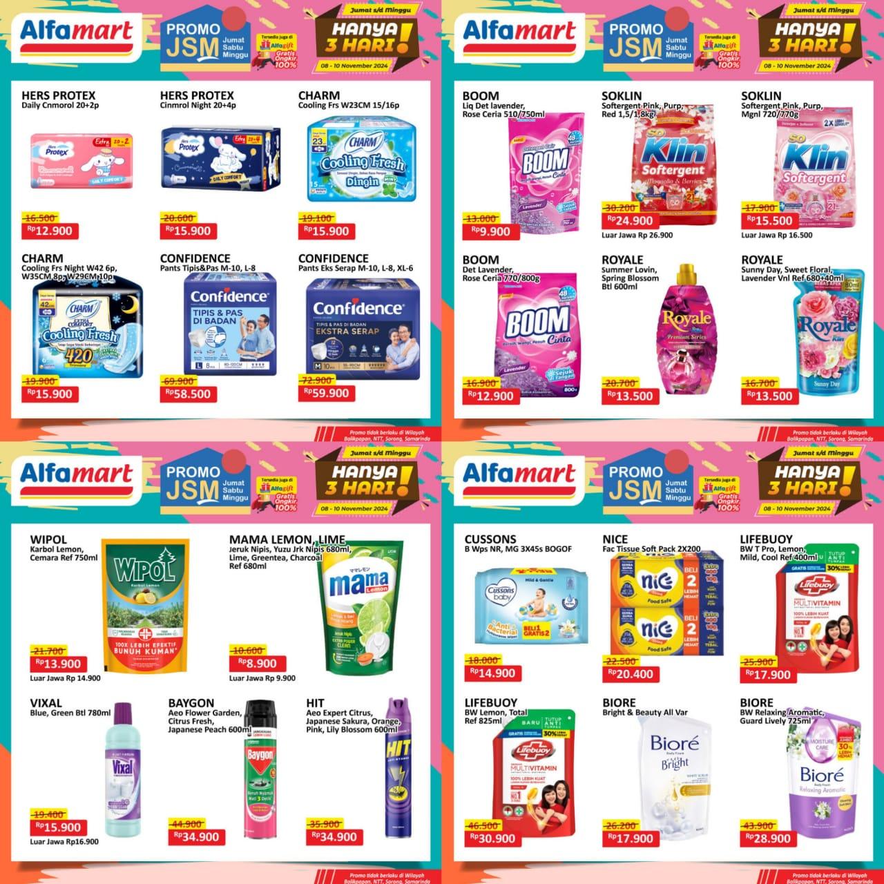 Promo Alfamart Hemat Hari Ini 10 November 2024, Minyak Goreng Sania Rp 36.300, Frisian Flag Rp 8.800