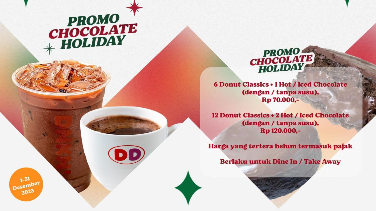 DISKON Akhir Tahun, Promo Dunkin Donuts 30-31 Desember 2023, Beli 6 Gratis 6 Donat, Ini Syaratnya