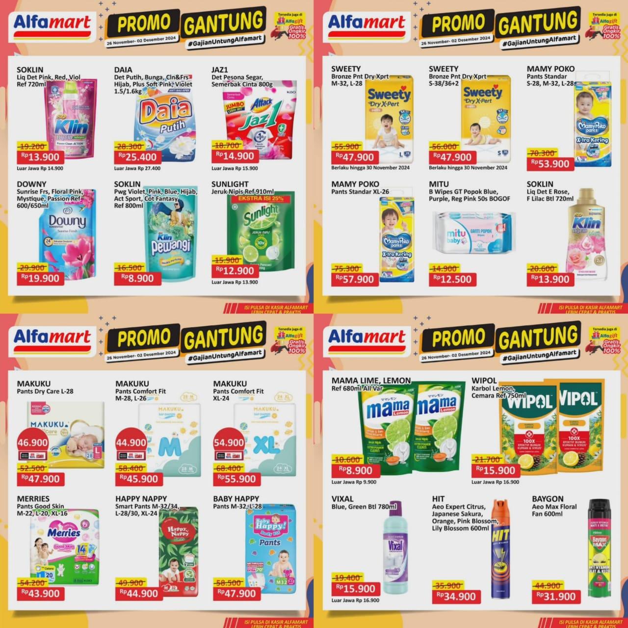 LEBIH HEMAT! Promo Alfamart Hari Ini 2 Desember 2024, Minyak Goreng Sania Rp 35.400, SunCo Rp 35.900