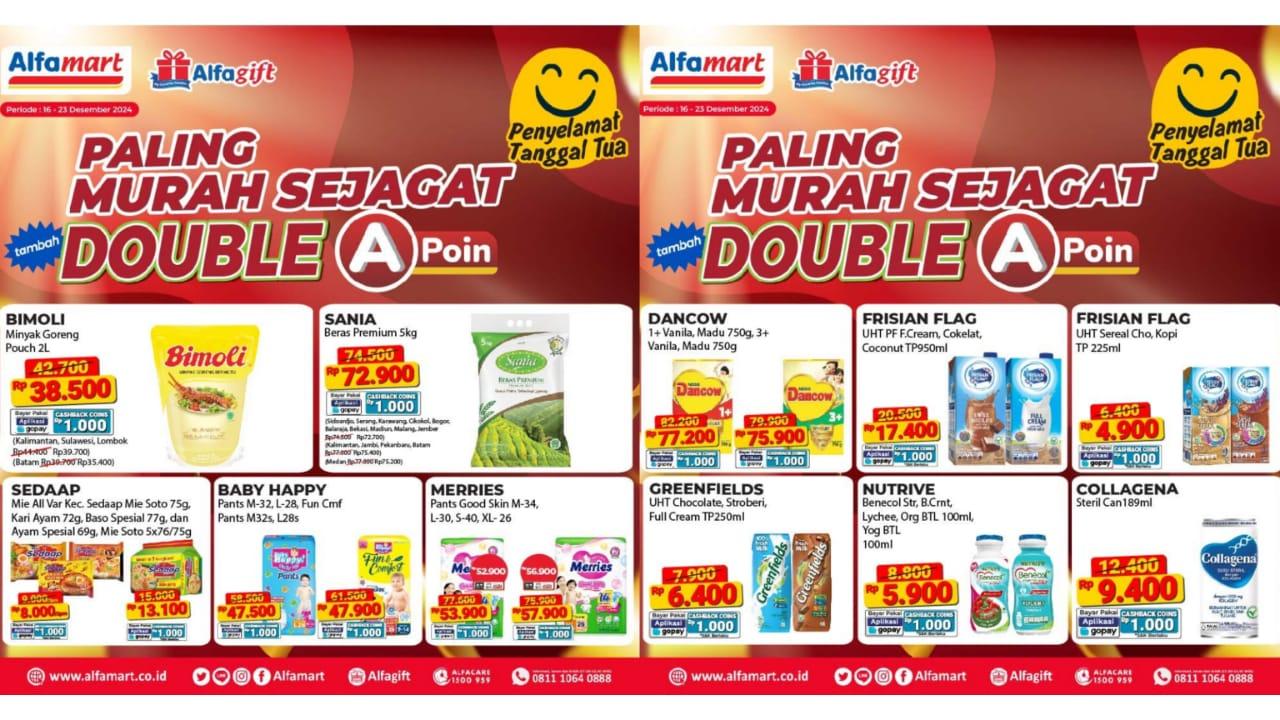 Promo HEBOH Alfamart 18-23 Desember 2024, Listerine Rp 16.900, Kecap Manis Sedaap Rp 15.100