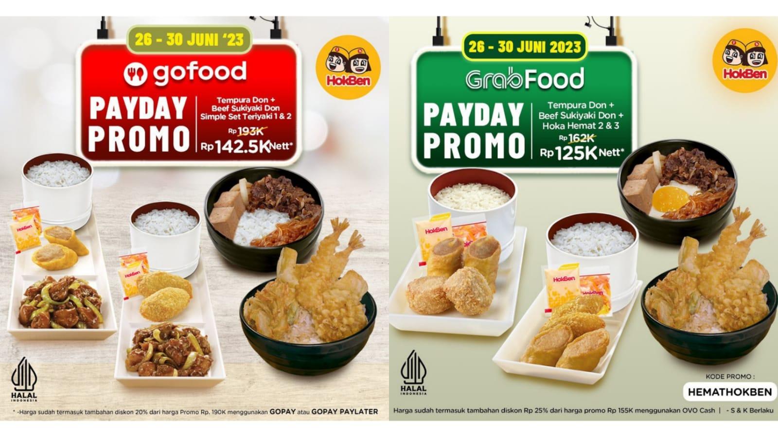 SPESIAL Idul Adha! Promo HokBen 29-30 Juni 2023, Tempura Moriawase dan Ramen Regular Rp 70.000