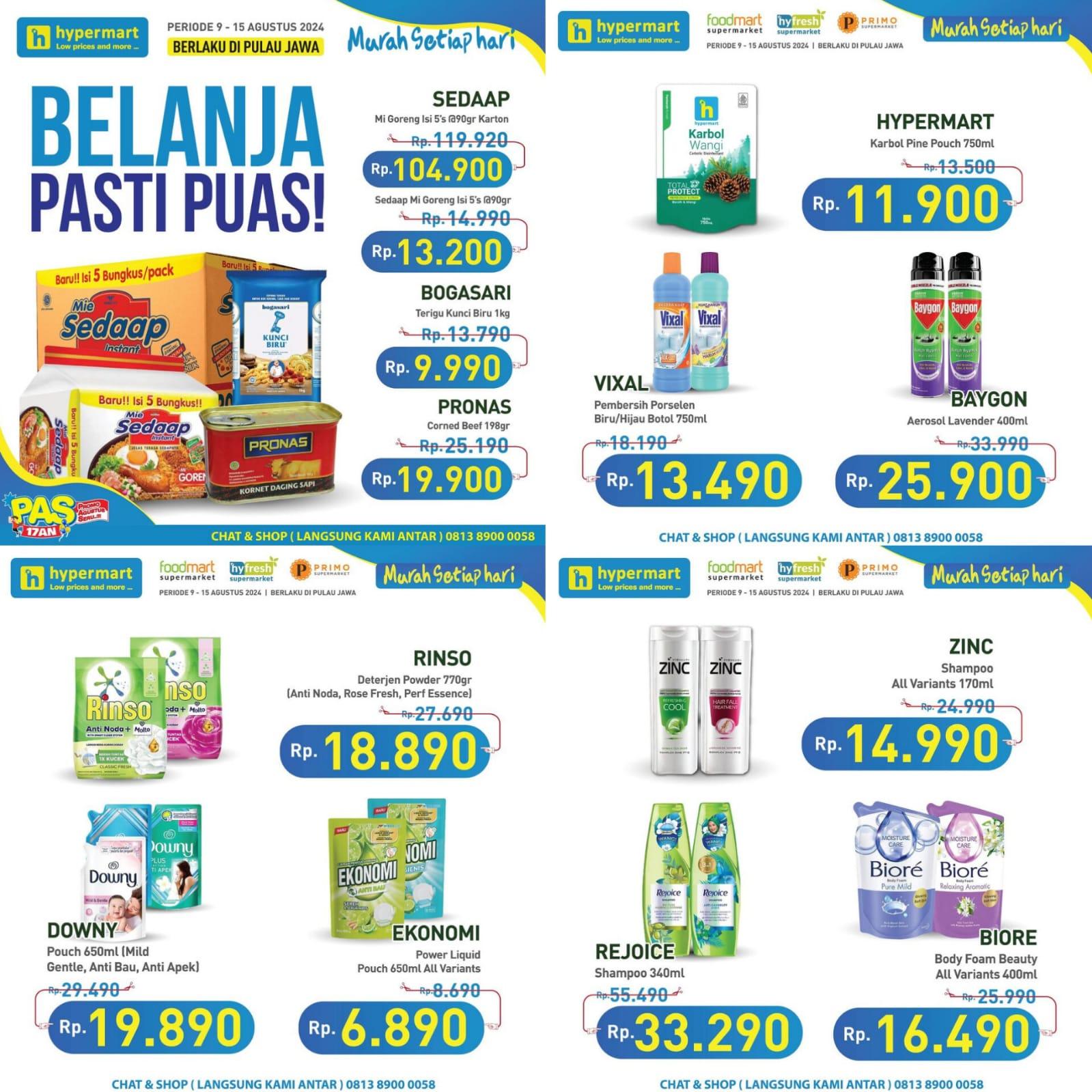MURAH MERIAH! Promo Hypermart 14-15 Agustus 2024, Superstar Chocolate Rp 13.900, Astor Rp 12.900