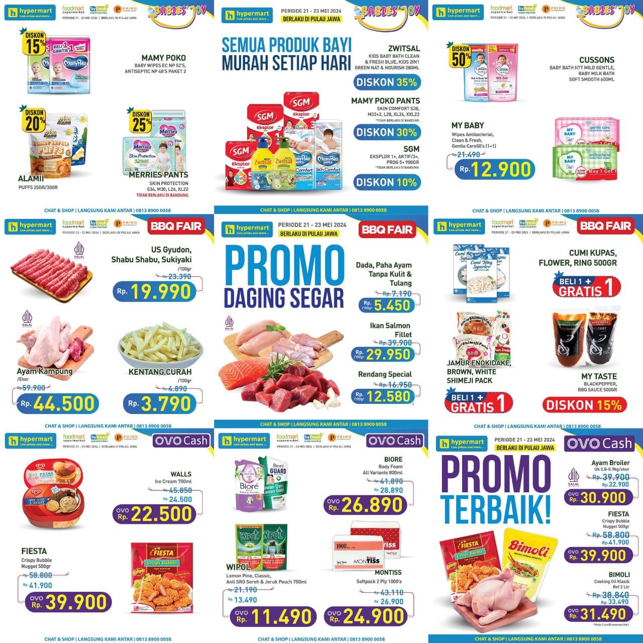 HARGA SPESIAL! Promo Hypermart 21-23 Mei 2024, Attack Jaz1 Rp 14.900, HIT Rp 32.900