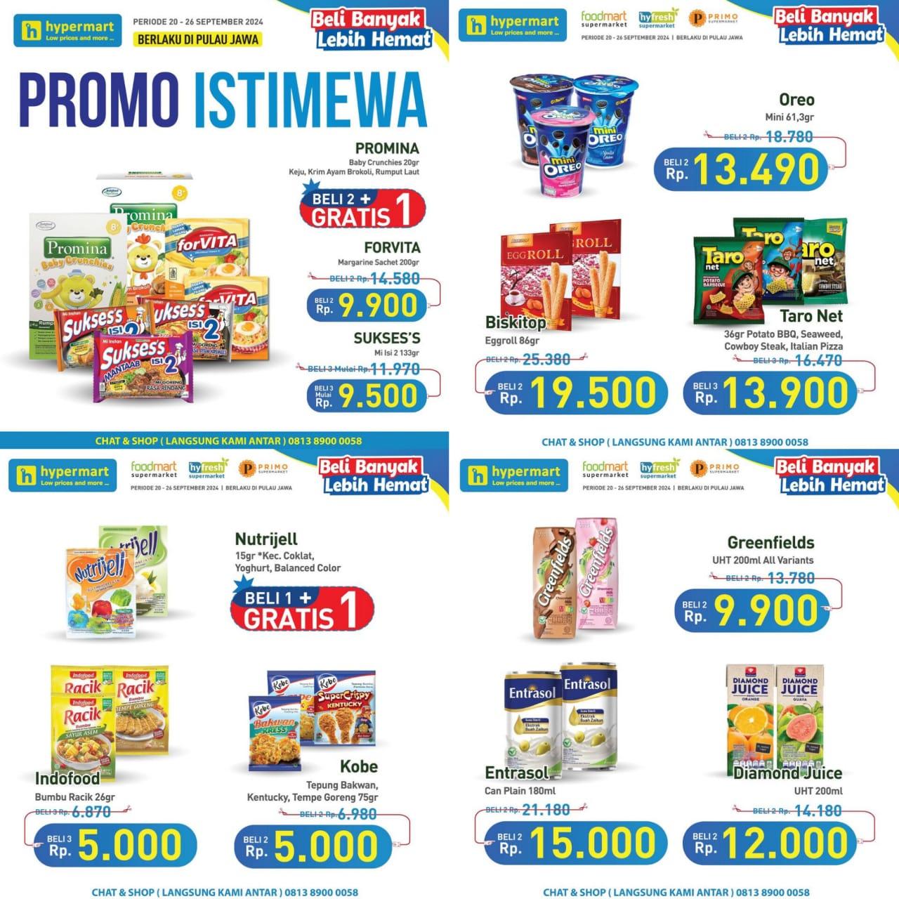 Promo Hypermart Besok 26 September 2024, Diamond Ice Cream Rp 22.900, Dove Rp 39.990