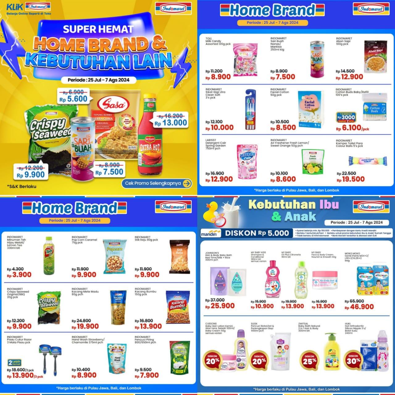 Promo JSM Indomaret Hari Ini 4 Agustus 2024, Minyak Goreng Filma Rp 33.900, VIVA Milk Rp 8.300