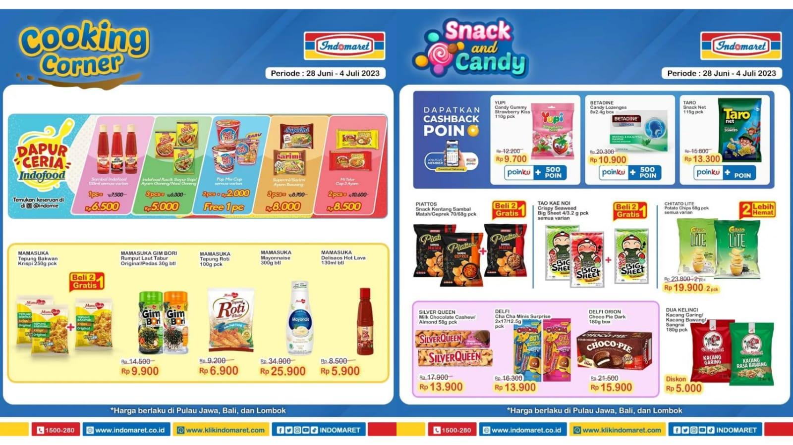 DISKON Idul Adha, Promo Indomaret 29-30 Juni 2023, ABC Kecap Manis Rp 17.900, Sasa Sambal Rp 7.000