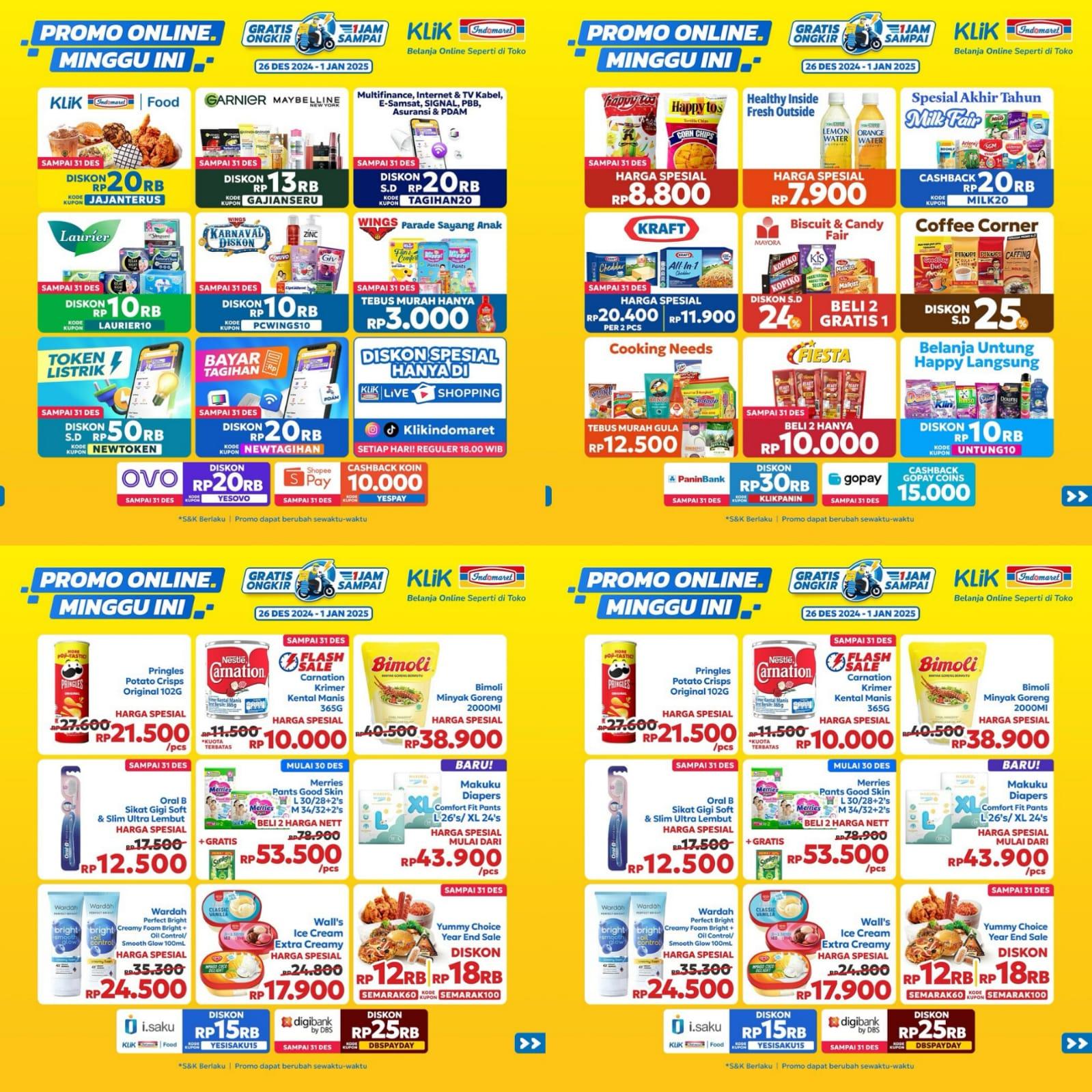 Lebih Hemat! Diskon Indomaret 30-31 Desember 2024, Promo Pringles Potato Rp 21.500
