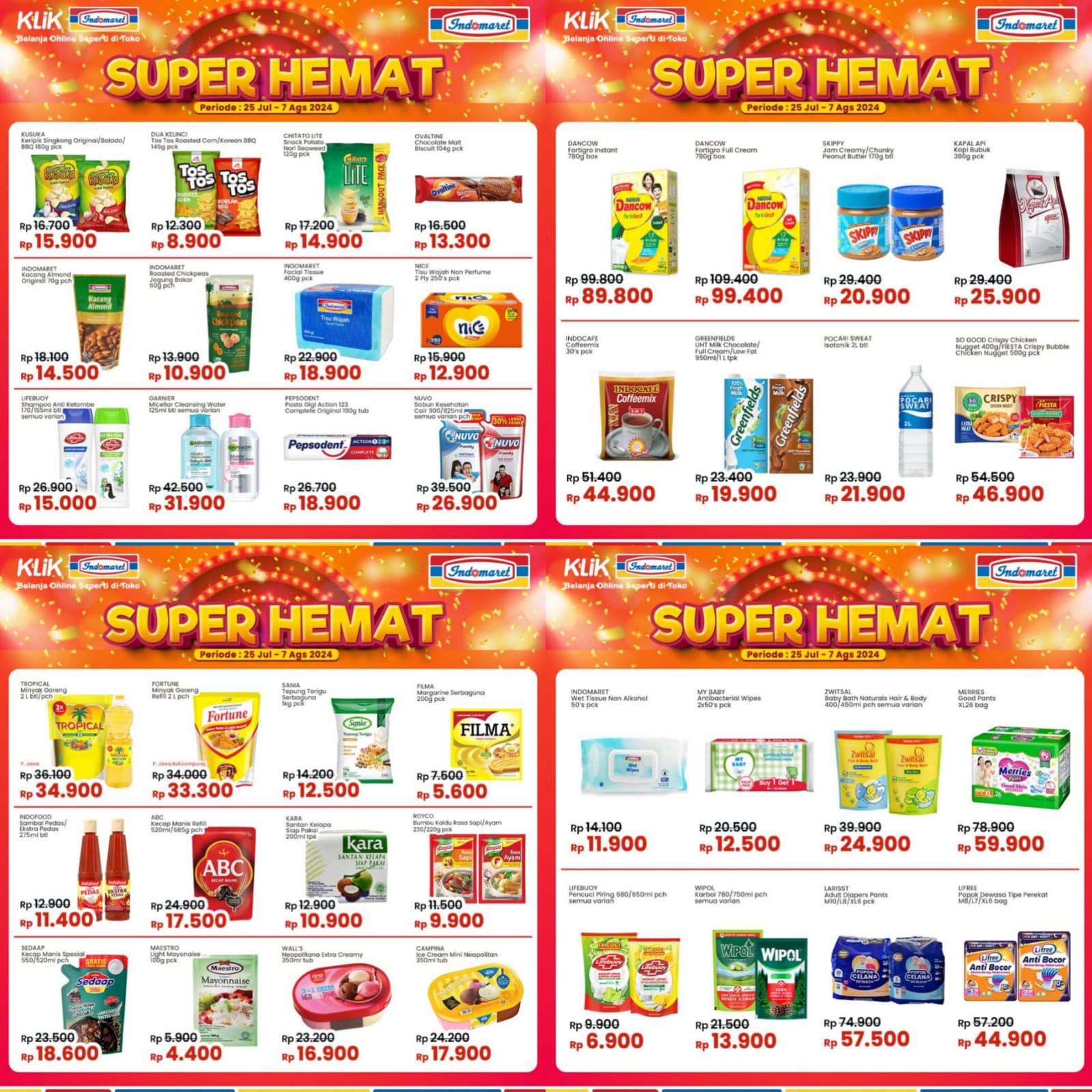 HEMAT! Promo Indomaret 29 Juli - 7 Agustus 2024, Pepsodent Rp 18.900, Minyak Goreng Filma Rp 33.900