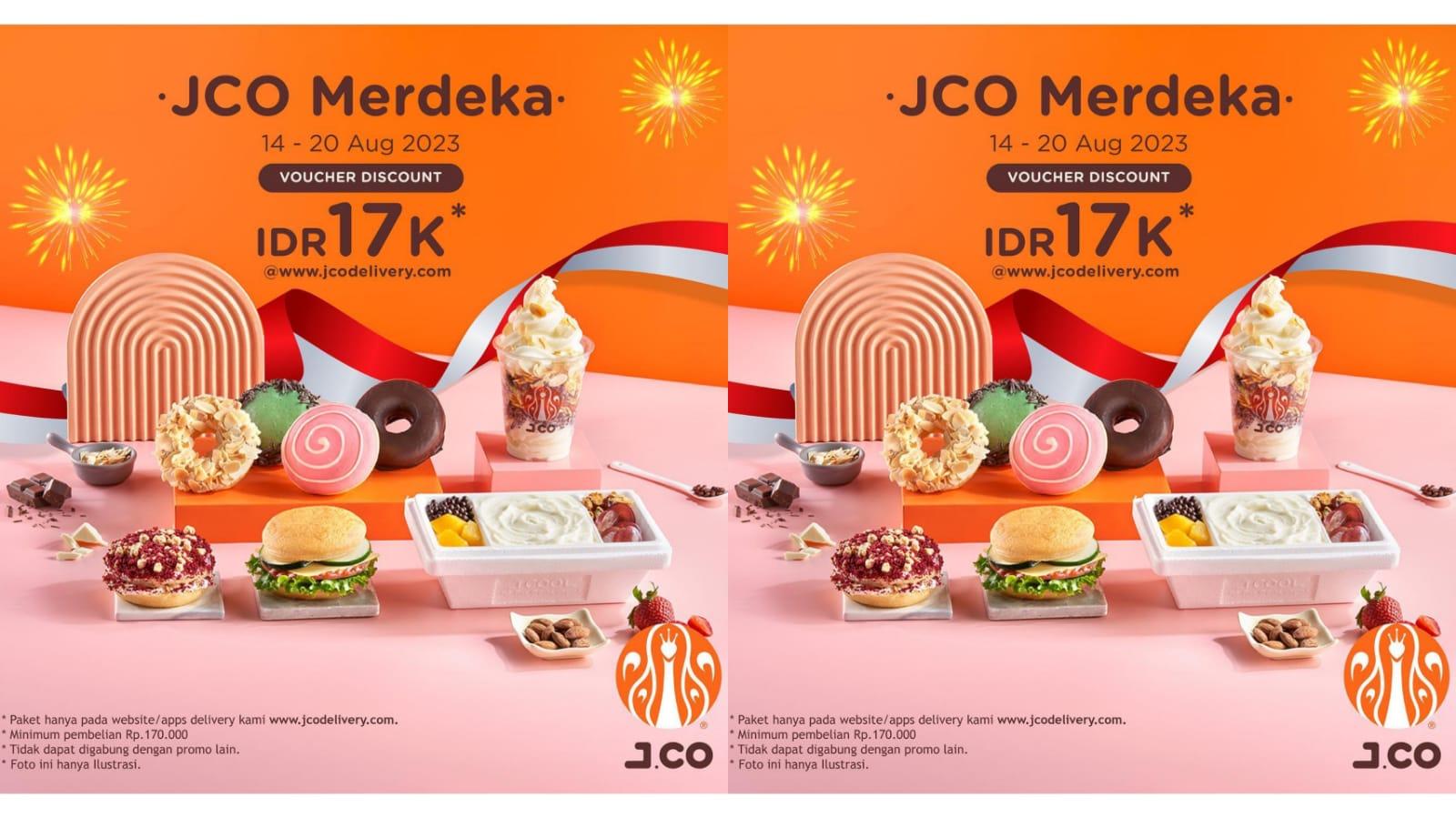 NEW! Promo J.CO 14-31 Agustus 2023, Rayakan Kemerdekaan RI dengan 3 Box Jpops Rp 135 Ribu