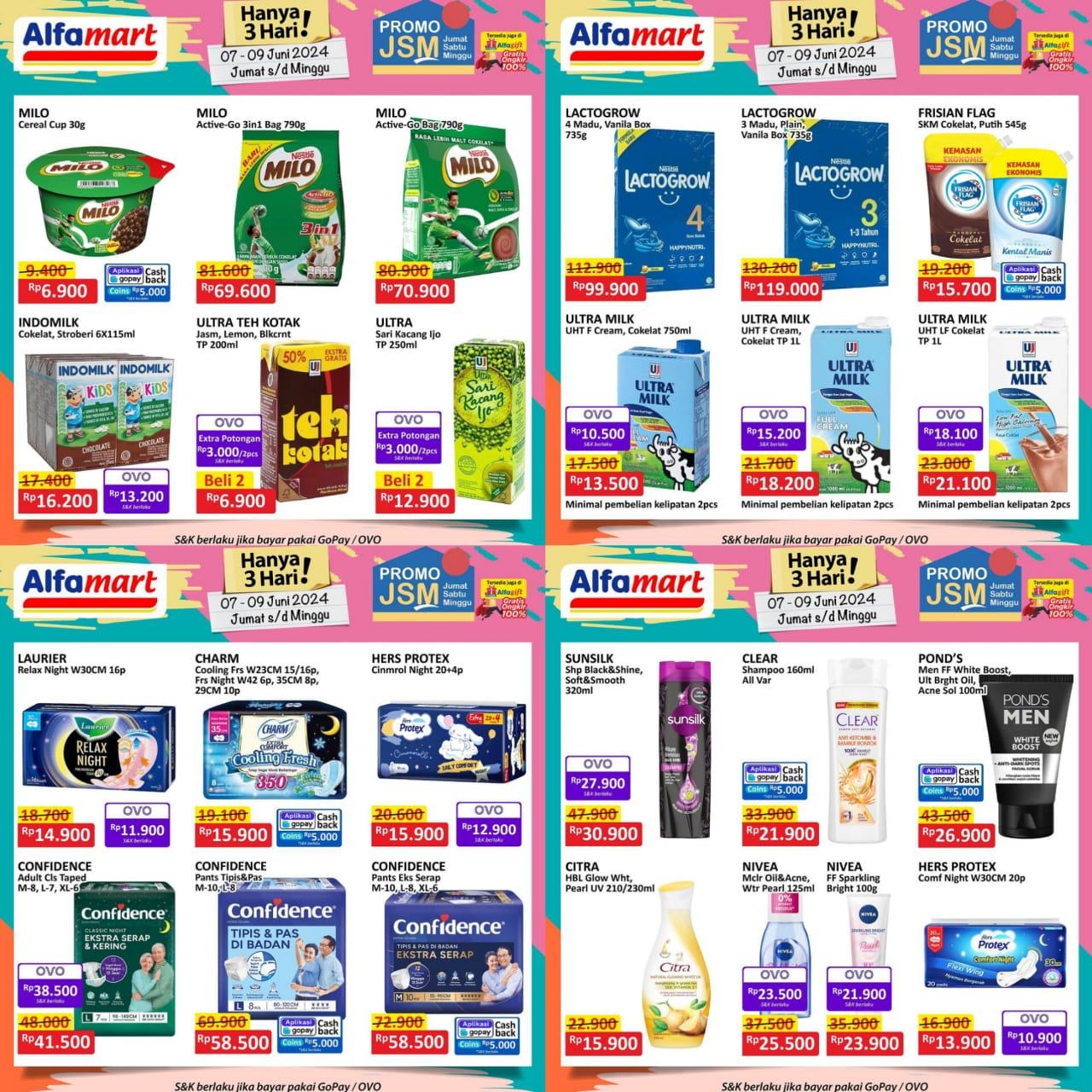 SUPER DISKON! Promo JSM Alfamart 8-9 Juni 2024, Dapatkan Nivea Rp 23.900 Laurier Rp 14.900