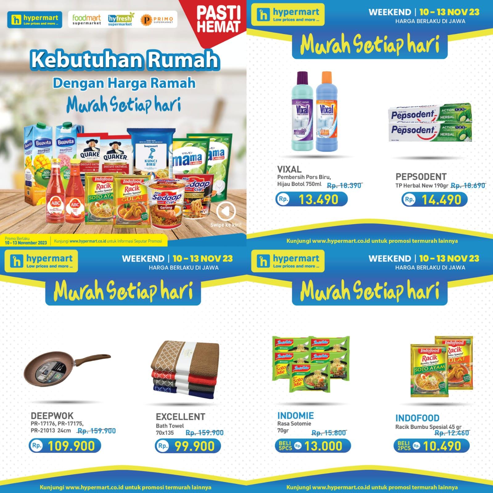 MURAH! Promo JSM Hypermart 10-12 November 2023, Lifebuoy Shampoo Rp 27.890, Diamond Cheese Rp 18.900
